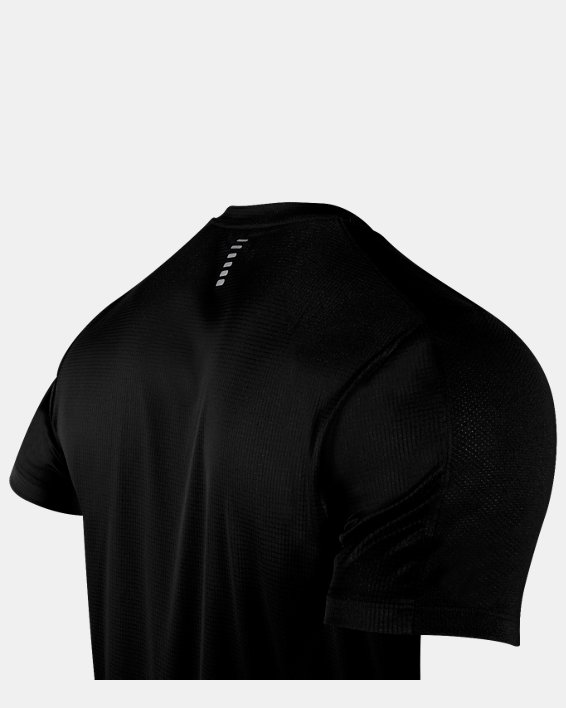 Men's UA Speed Stride Graphic Short Sleeve in Black image number 5